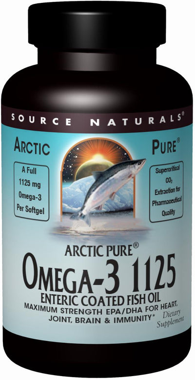 ArcticPure Omega-3 1125 Enteric Coated Fish Oil 60 Softgels