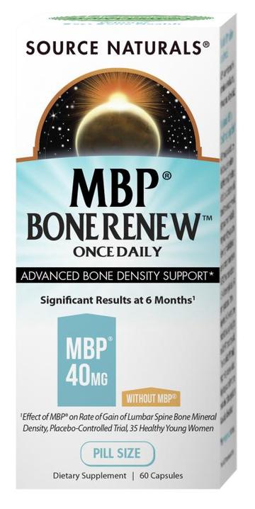 MBP Bone Renew Once Daily 60 Capsules by Source Naturals best price