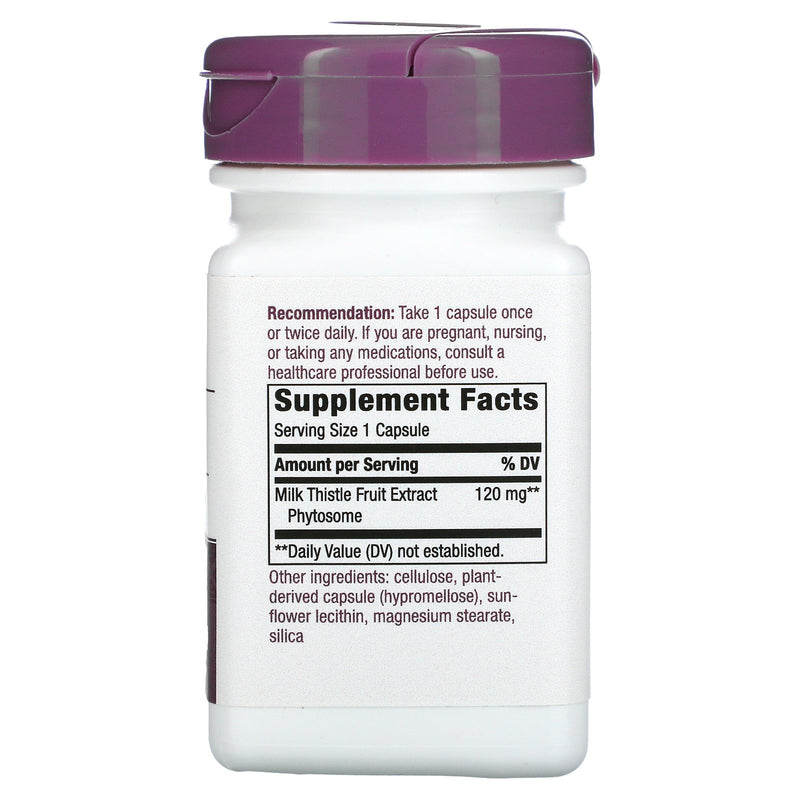 Premium Extract Silybin Advanced, 120 mg, 60 Vegan Capsules by Nature&