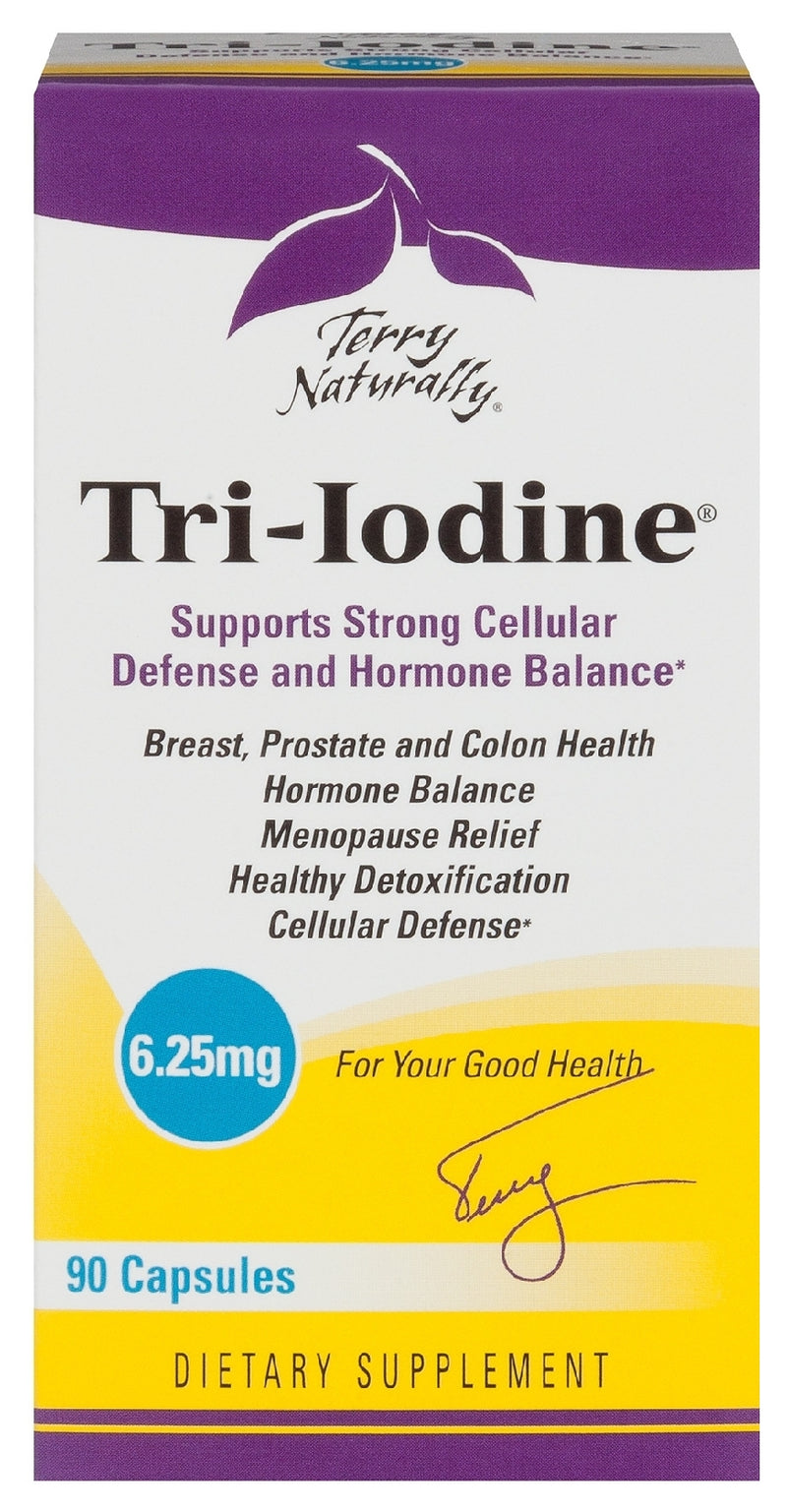 Terry Naturally Tri-Iodine 6.25 mg 90 Capsules