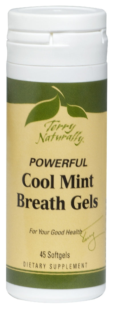 Terry Naturally Cool Mint Breath Gels 45 Softgels