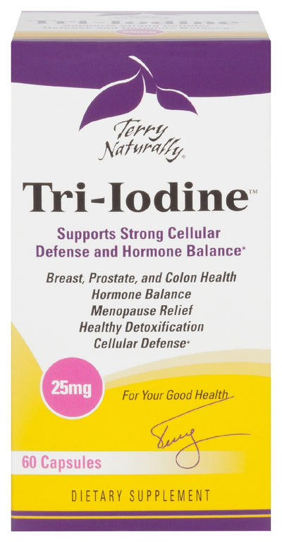 Terry Naturally Tri-Iodine 25 mg 60 Capsules