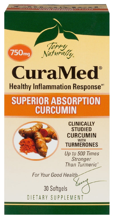 Terry Naturally CuraMed 750 mg 30 Softgels