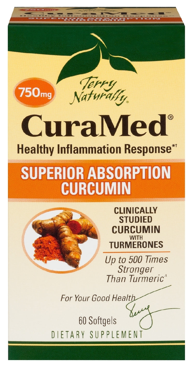Terry Naturally CuraMed 750 mg 60 Softgels