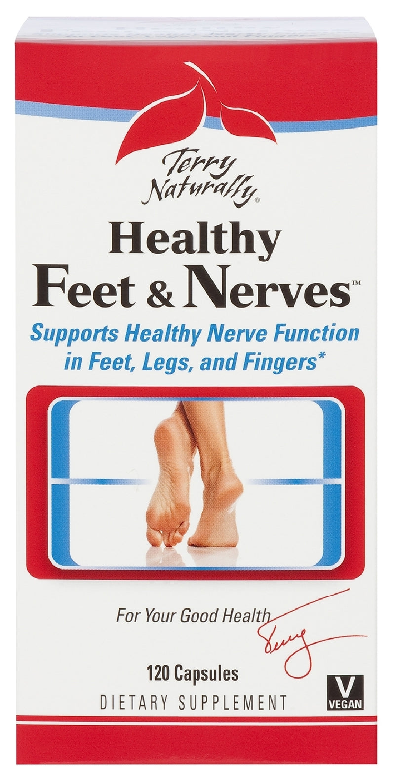 Terry Naturally Healthy Feet & Nerves 120 Capsules