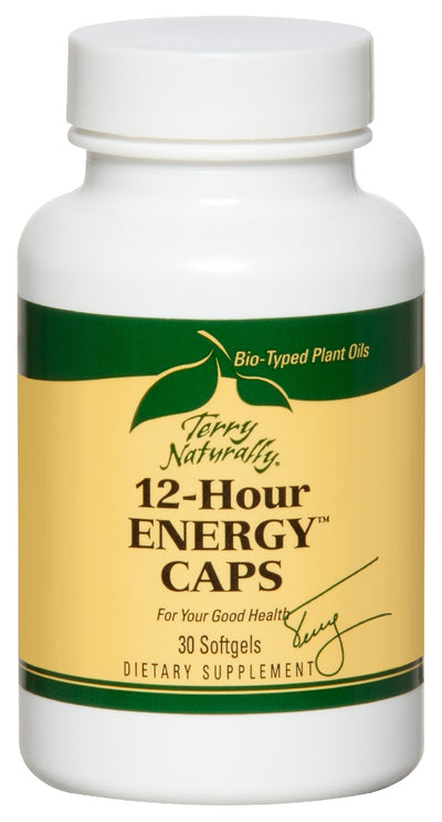 Terry Naturally 12-Hour Energy Caps 30 Softgels