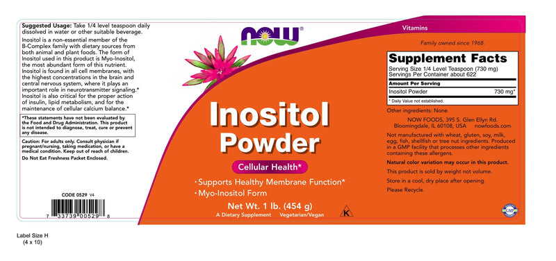 Inositol Powder 1 lb (454 g)