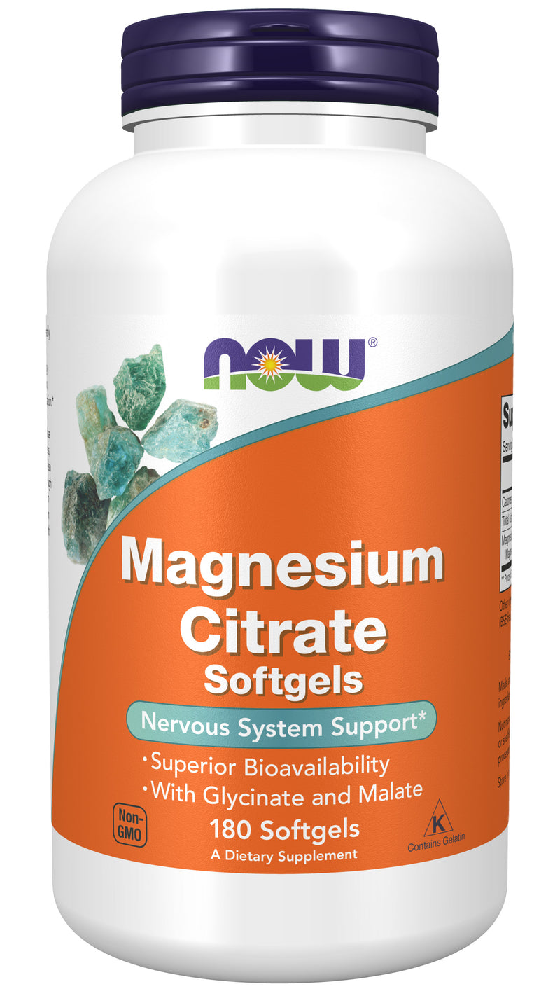 Magnesium Citrate Softgels 180 Softgels