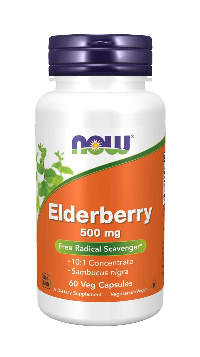 Elderberry 500 mg 60 Veg Capsules