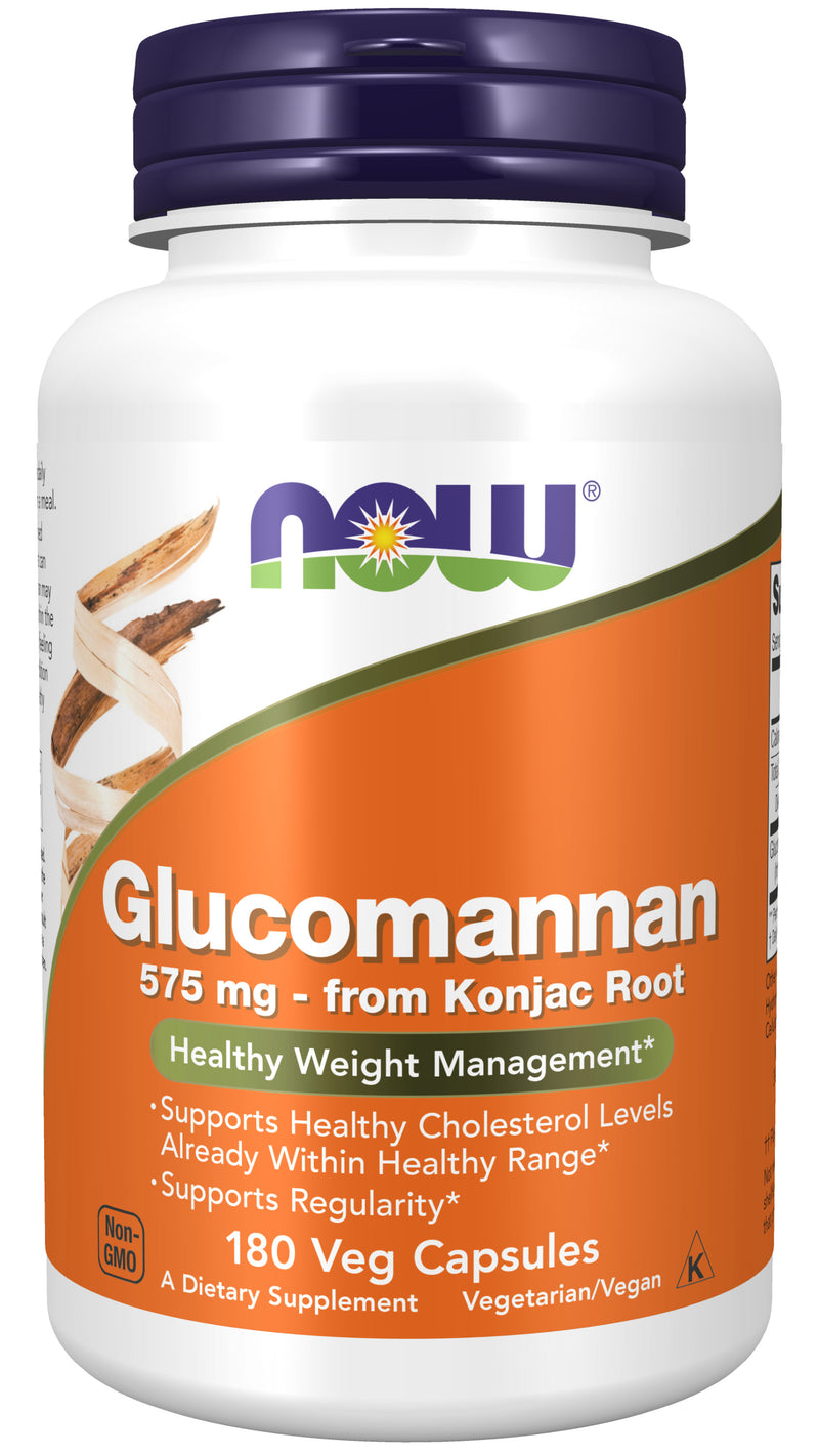 Glucomannan from Konjac Root 575 mg 180 Capsules