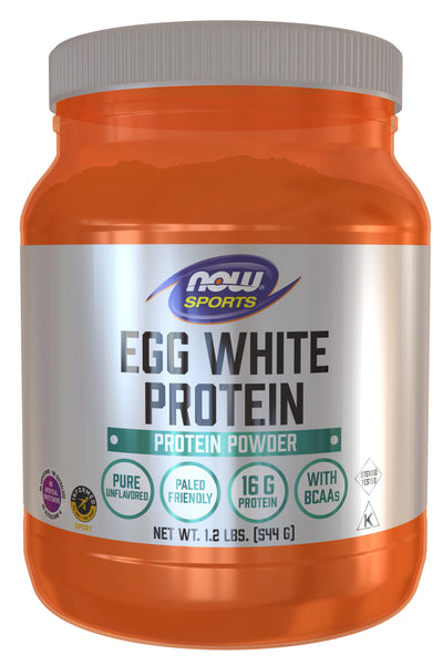 Eggwhite Protein Pure Powder 1.2 lb (544 g) | By Now sports - Best Price