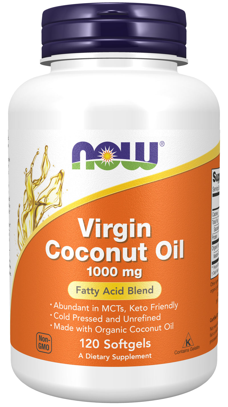 Virgin Coconut Oil 1000 mg 120 Softgels