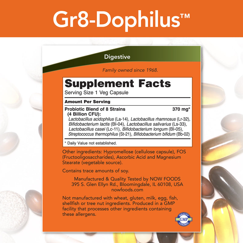 Gr8-Dophilus 120 Veg Capsules