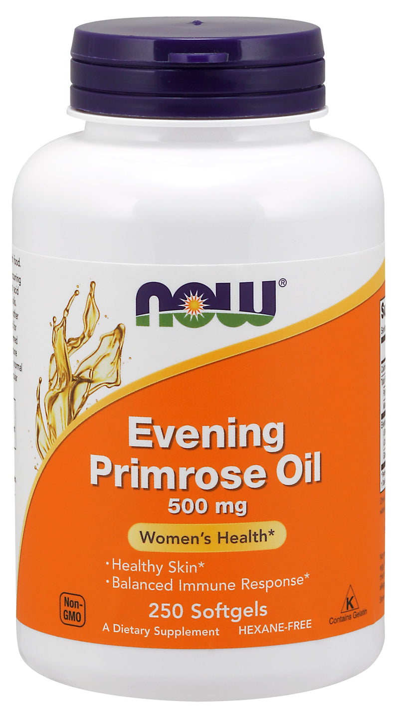 Evening Primrose Oil 500 mg 250 Softgels