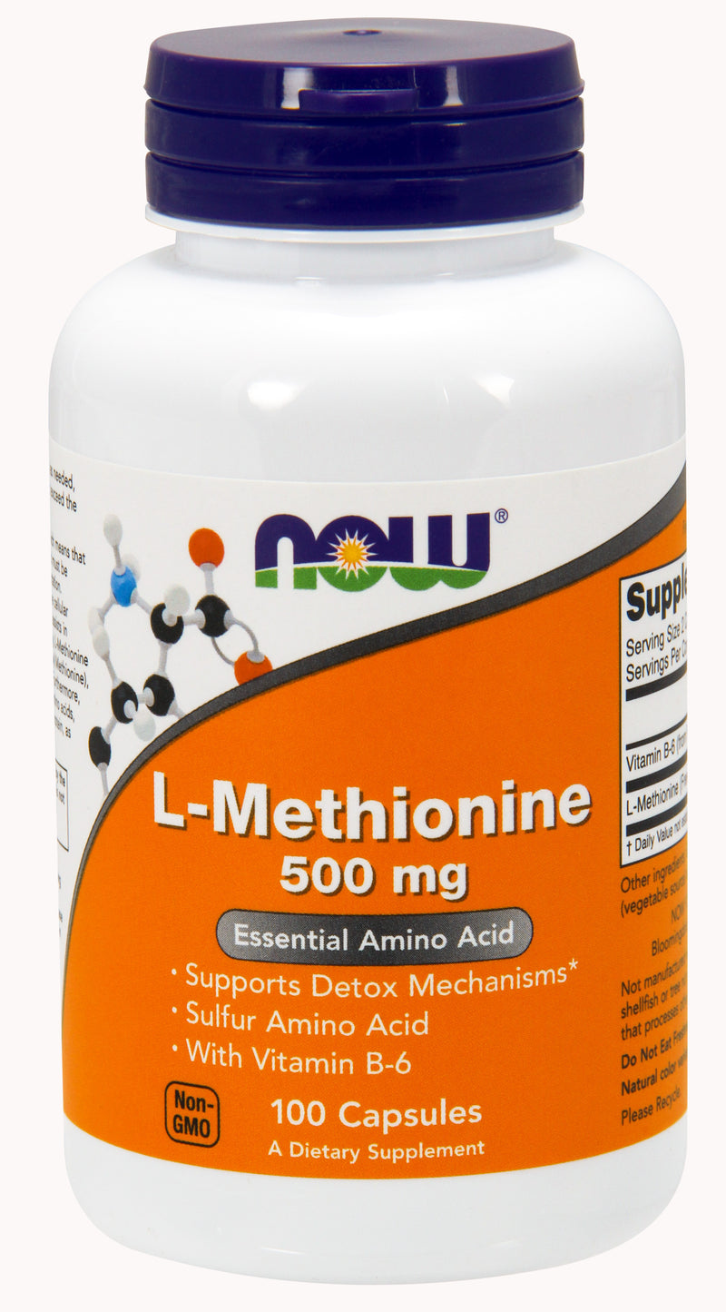 L-Methionine 500 mg 100 Capsules