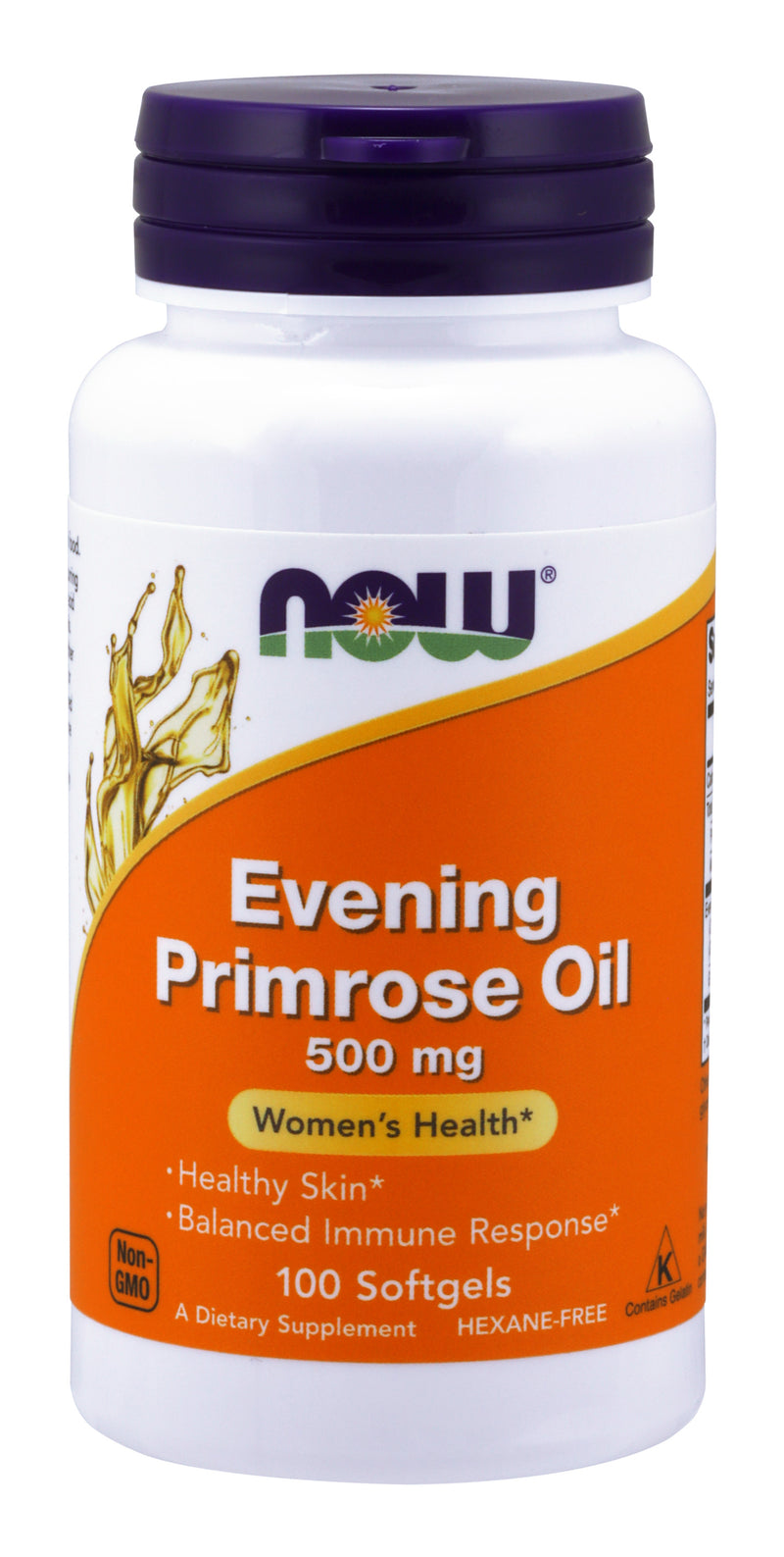 Evening Primrose Oil 500 mg 100 Softgels