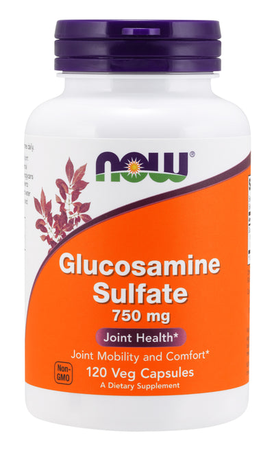 Glucosamine Sulfate 750 mg 120 Capsules | By Now Foods - Best Price