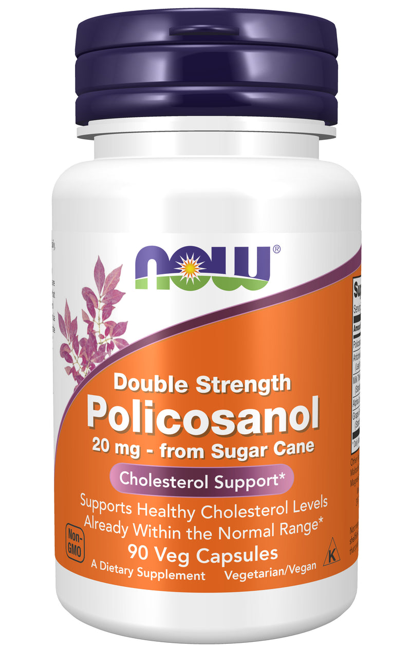 Policosanol Double Strength 20 mg 90 Veg Capsules