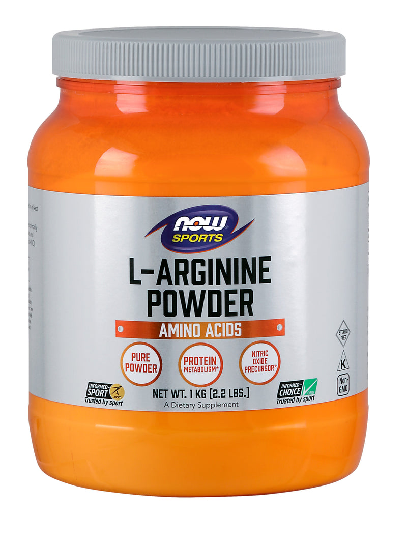Now Sports, L-Arginine Powder 1 kg (2.2 lbs)