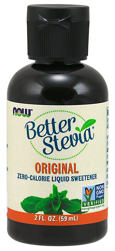 NOW Foods, Better Stevia Original Liquid Sweetener 2 fl oz (60 ml)