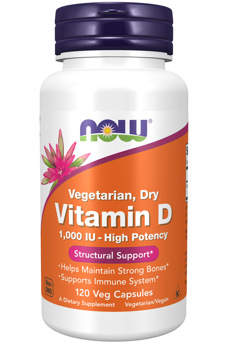 Vitamin D 1,000 IU 120 Veg Capsules